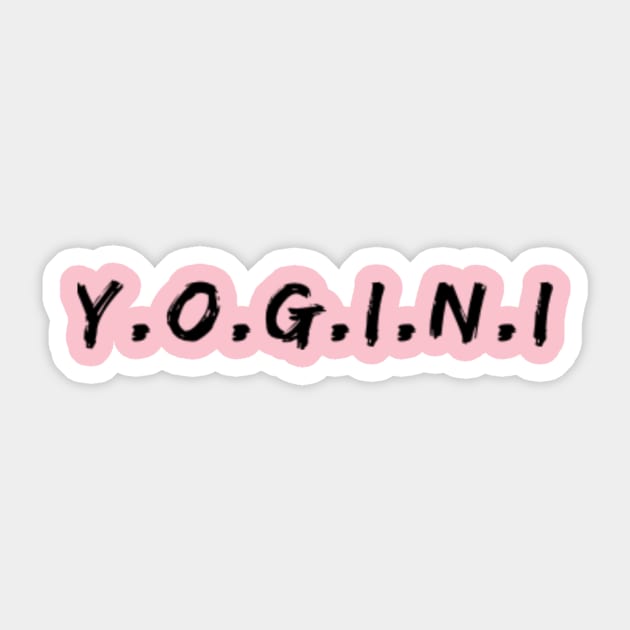 Yogini Sticker by Via Clothing Co